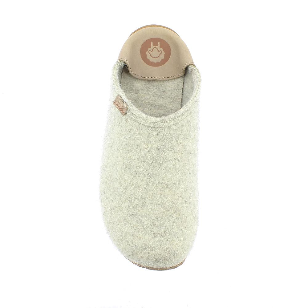 Living Kitzbühel Pantoffel Naturwolle
