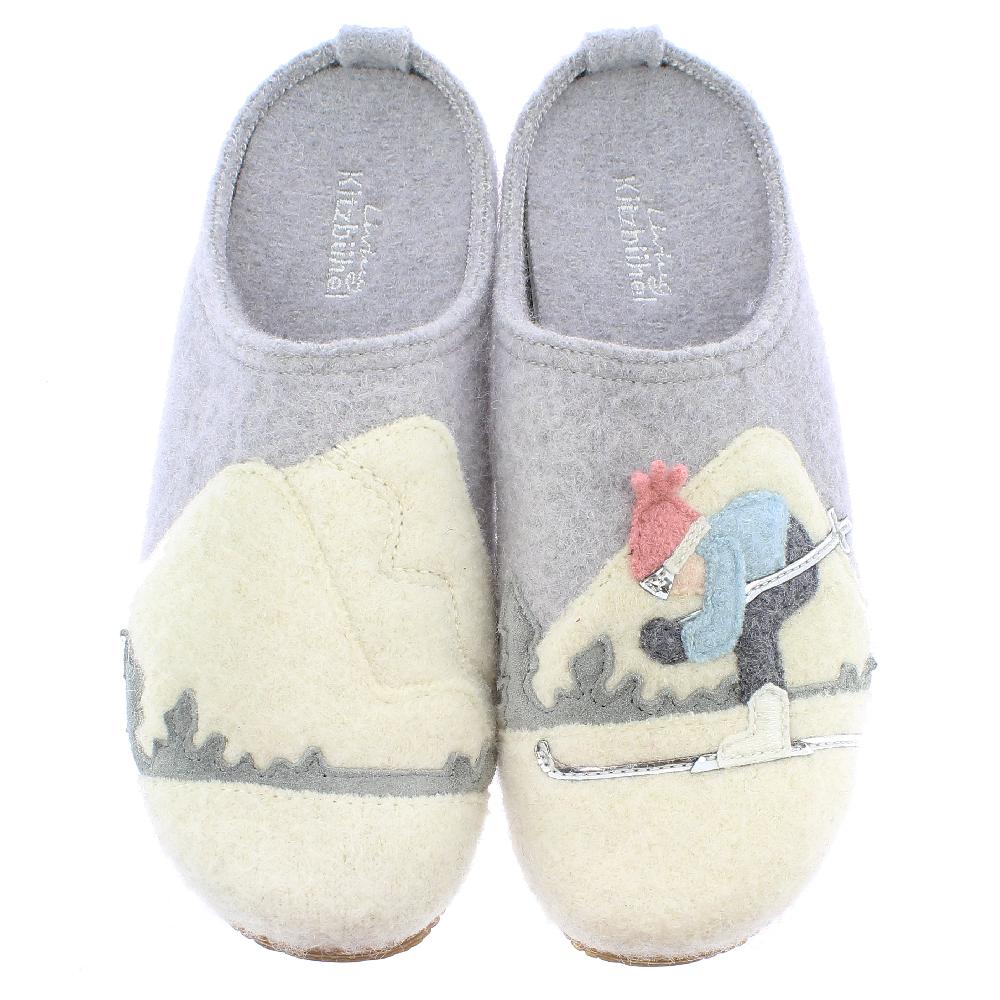 Living Kitzbühel Pantoffel Skifahrer