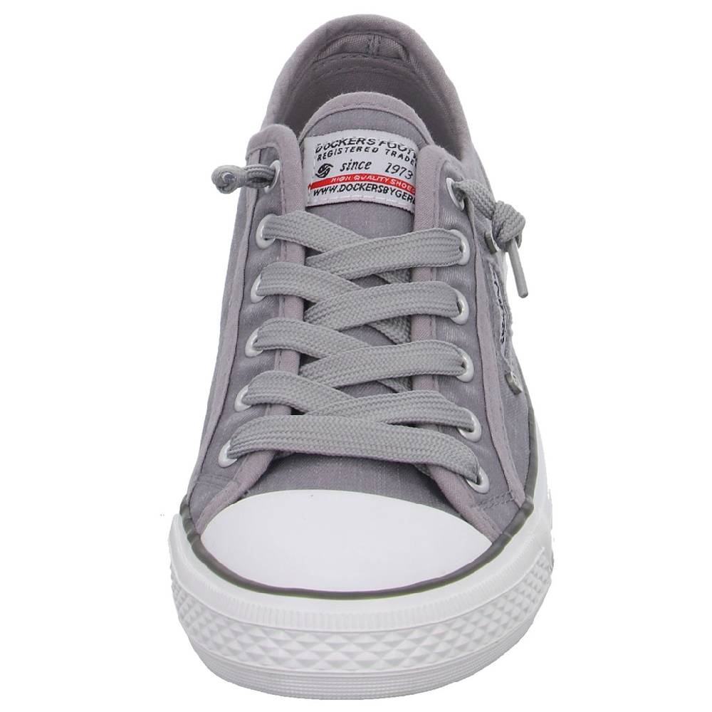 Dockers By Gerli Leinen Slipper/Kletthalbschuh