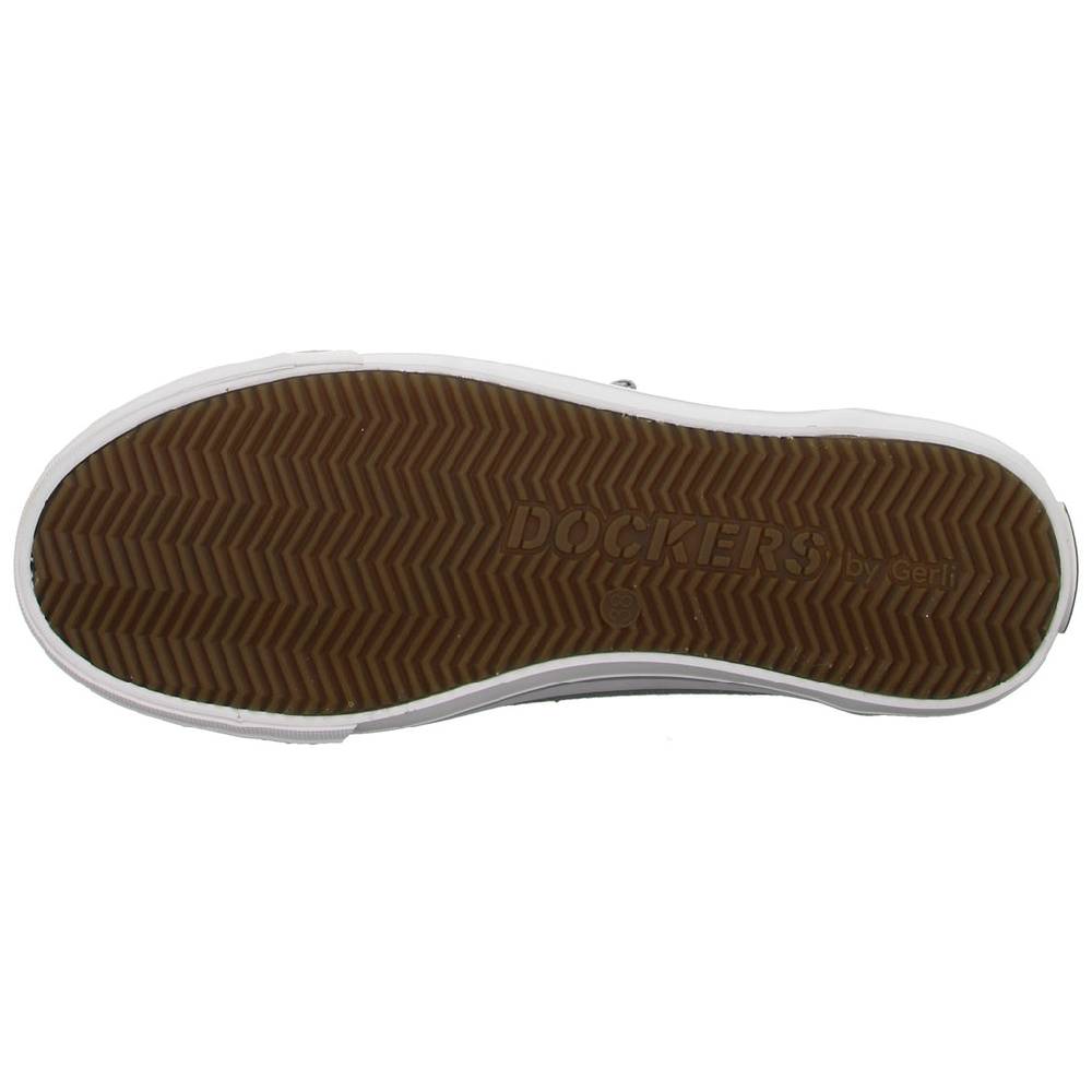 Dockers By Gerli Leinen Slipper/Kletthalbschuh