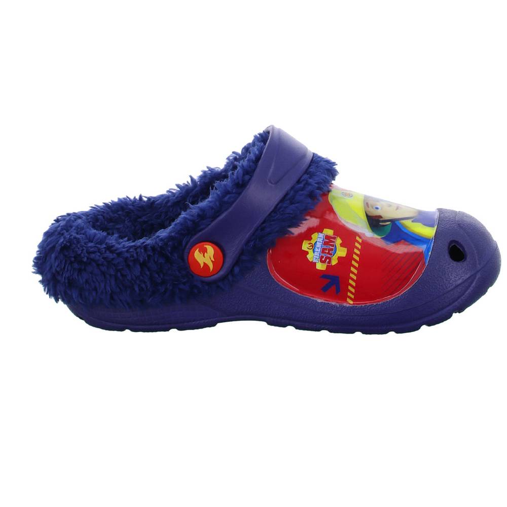 Fireman Sam Hausschuh Pantolette Warmfutter