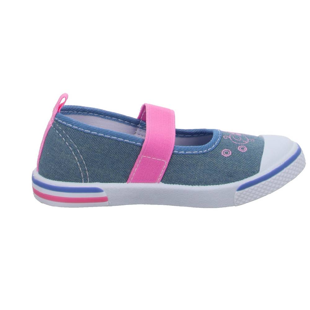 GirlZ OnlY Leinen Slipper/Kletthalbschuh