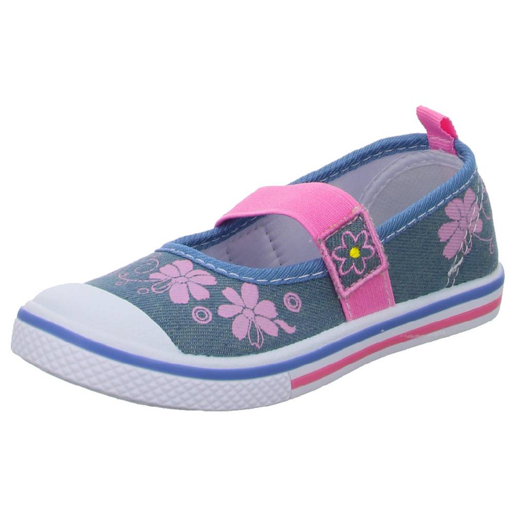 girlZ onlY Leinen Slipper/Kletthalbschuh