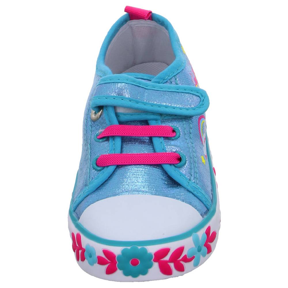 GirlZ OnlY Leinen Slipper/Kletthalbschuh