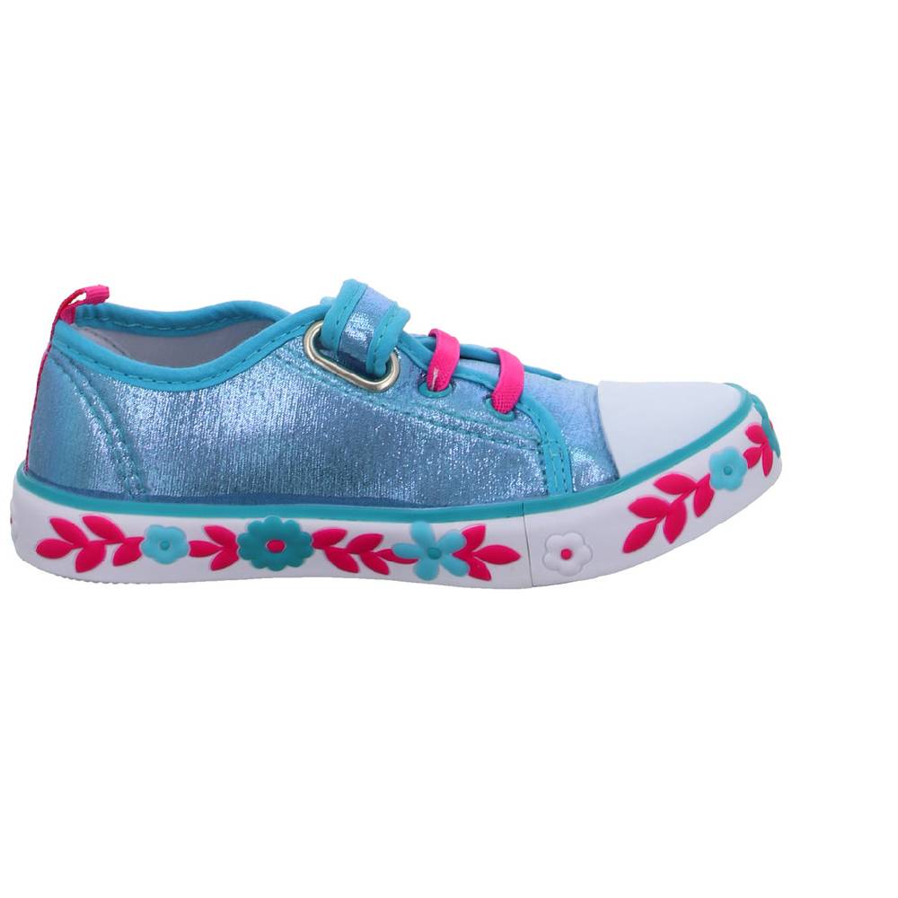 GirlZ OnlY Leinen Slipper/Kletthalbschuh