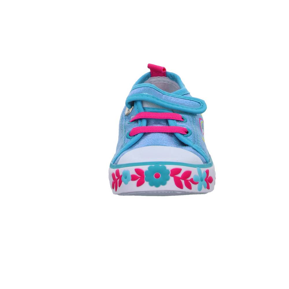 GirlZ OnlY Leinen Slipper/Kletthalbschuh