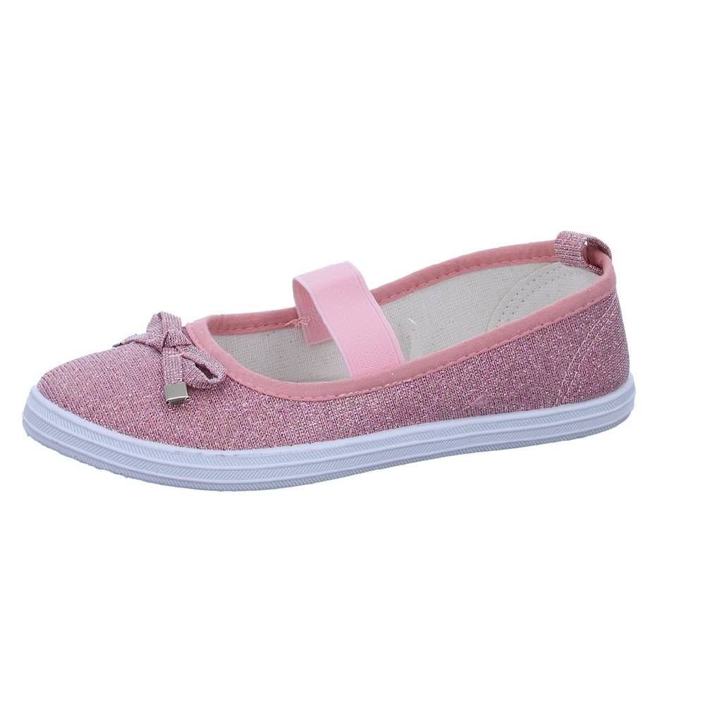GirlZ OnlY Leinen Slipper/Kletthalbschuh
