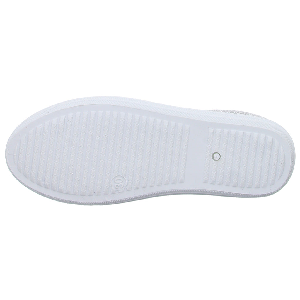GirlZ OnlY Leinen Slipper/Kletthalbschuh