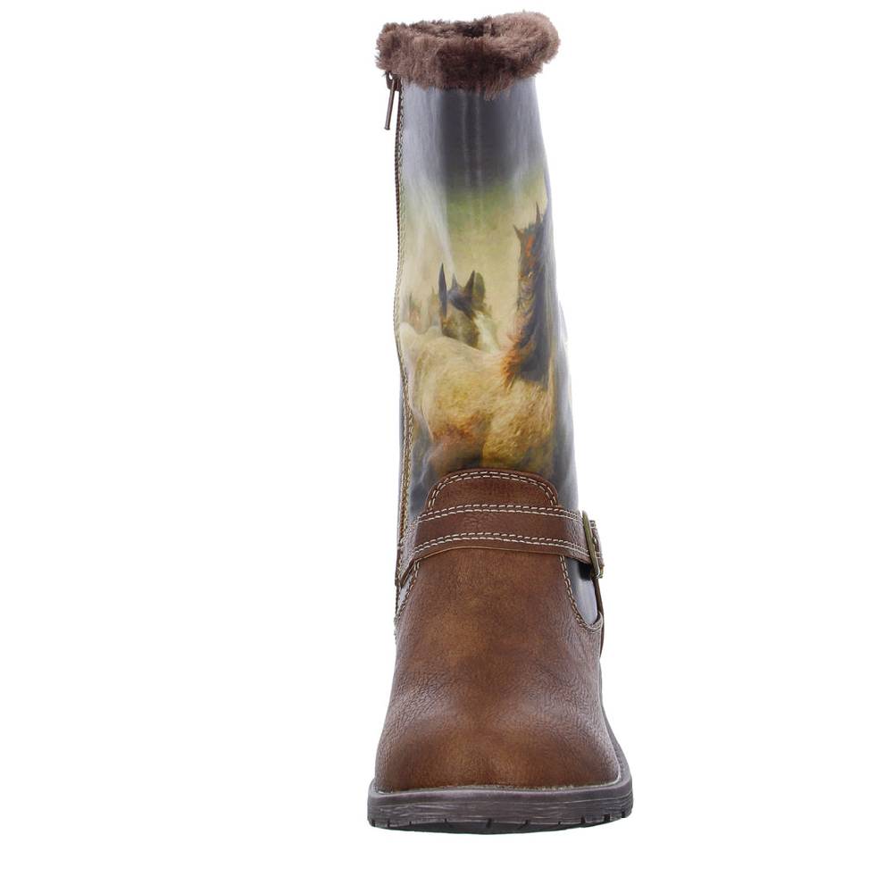 GirlZ OnlY Schaftstiefel Warmfutter