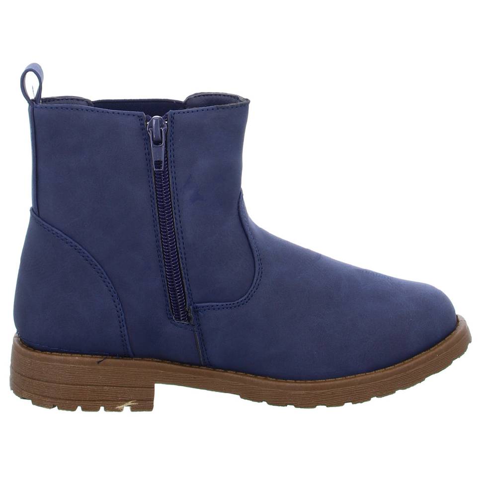 GirlZ OnlY Schlupf-/Klettstiefelette Warmfutter