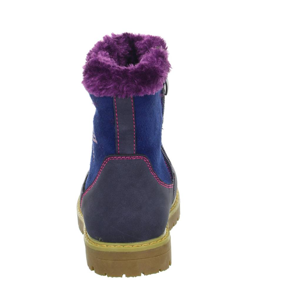 GirlZ OnlY Schlupf-/Klettstiefelette Warmfutter