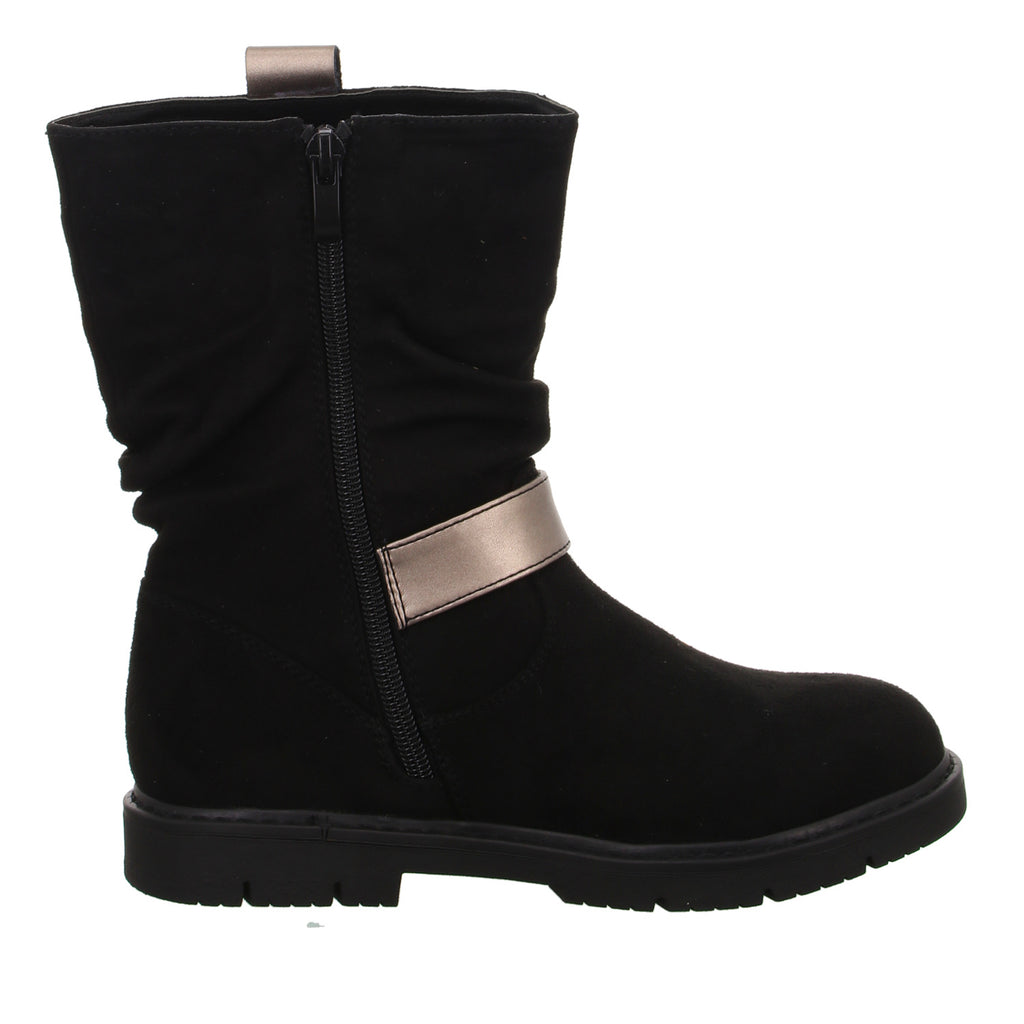 GirlZ OnlY Schlupf-/Klettstiefelette Warmfutter