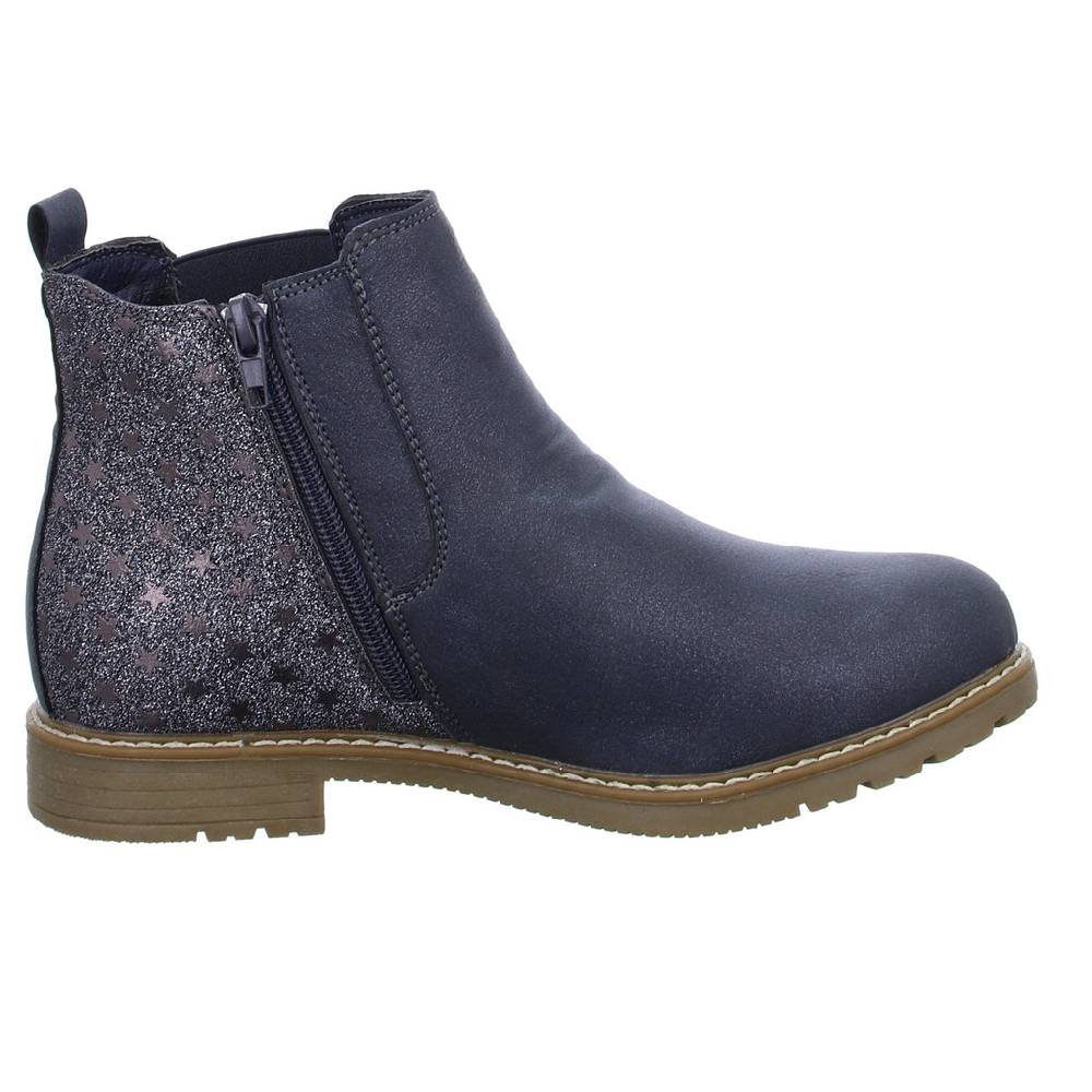 GirlZ OnlY Schlupf-/Klettstiefelette Warmfutter