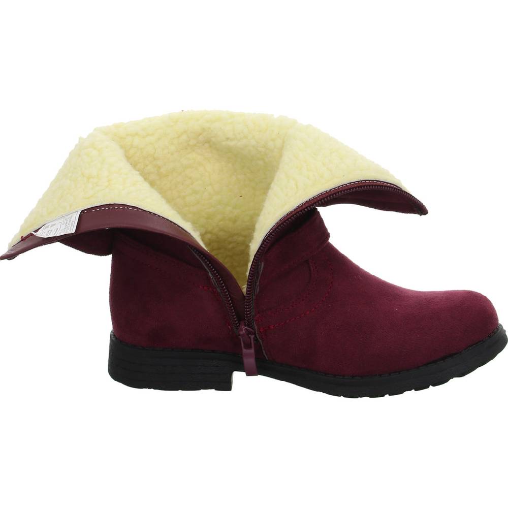 GirlZ OnlY Schlupf-/Klettstiefelette Warmfutter