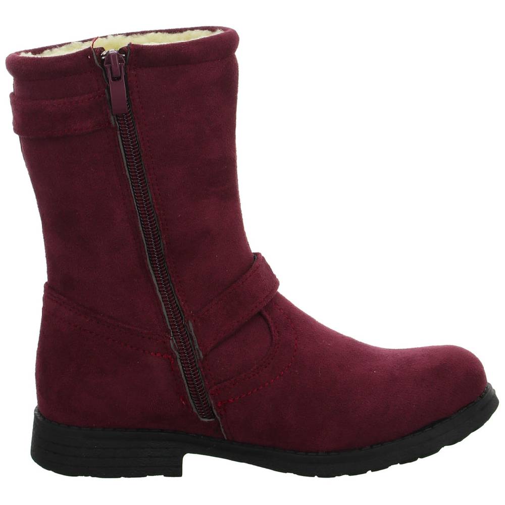 GirlZ OnlY Schlupf-/Klettstiefelette Warmfutter