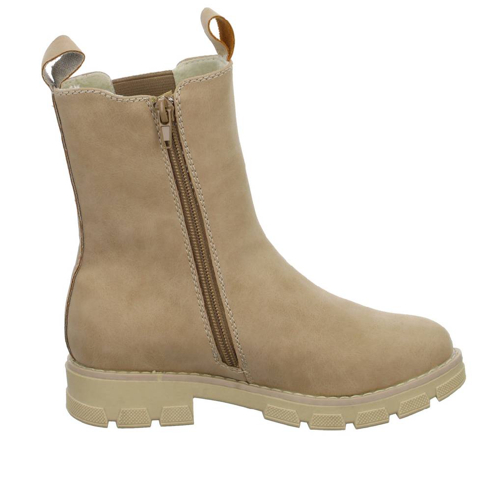 GirlZ OnlY Schlupf-/Klettstiefelette Warmfutter