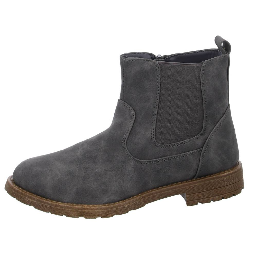 GirlZ OnlY Schlupf-/Klettstiefelette Warmfutter