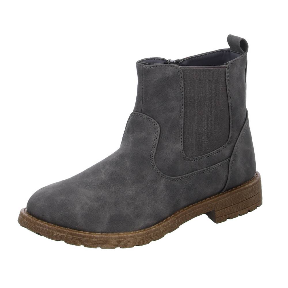 girlZ onlY Schlupf-/Klettstiefelette Warmfutter