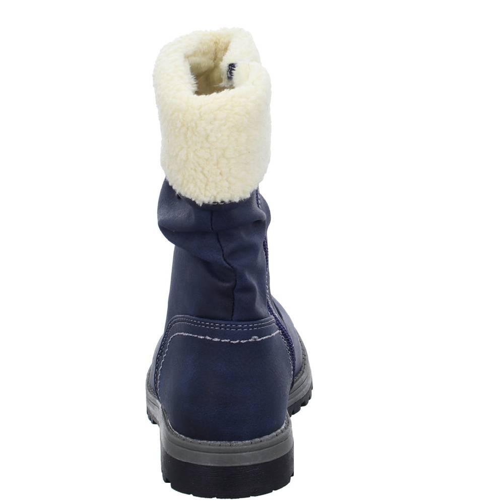 GirlZ OnlY Schlupf-/Klettstiefelette Warmfutter