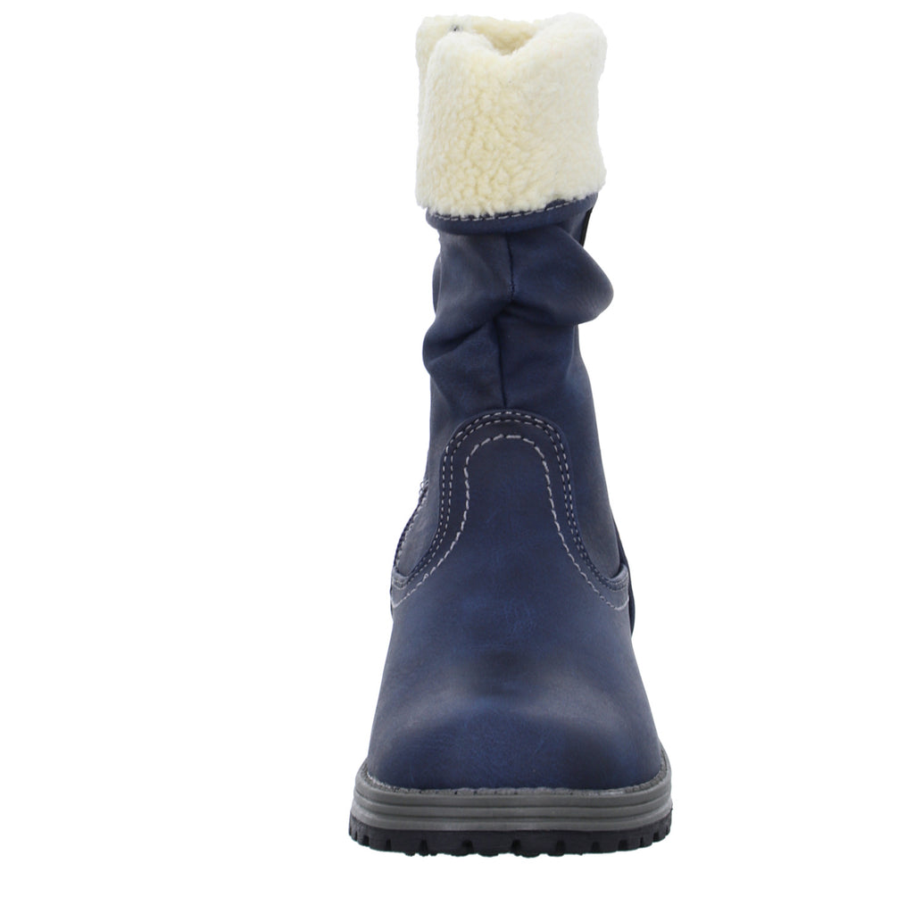 GirlZ OnlY Schlupf-/Klettstiefelette Warmfutter