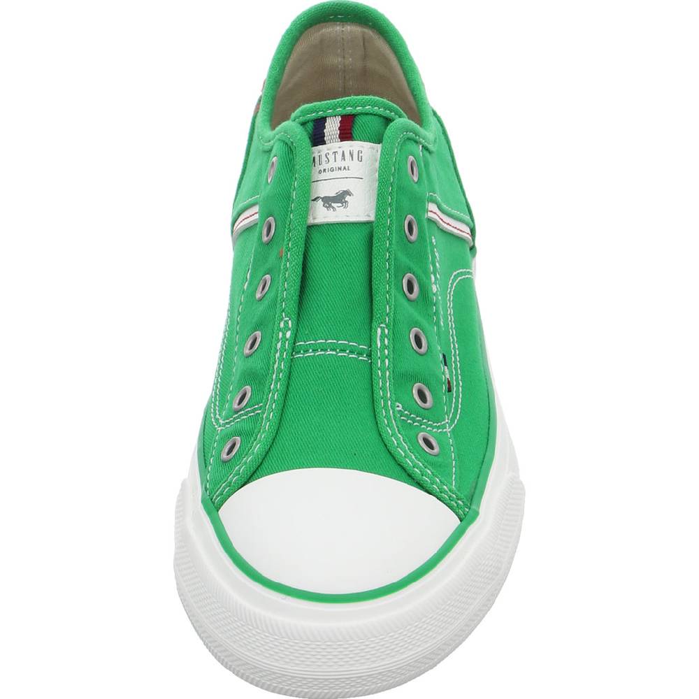 MUSTANG Leinen Slipper/Kletthalbschuh