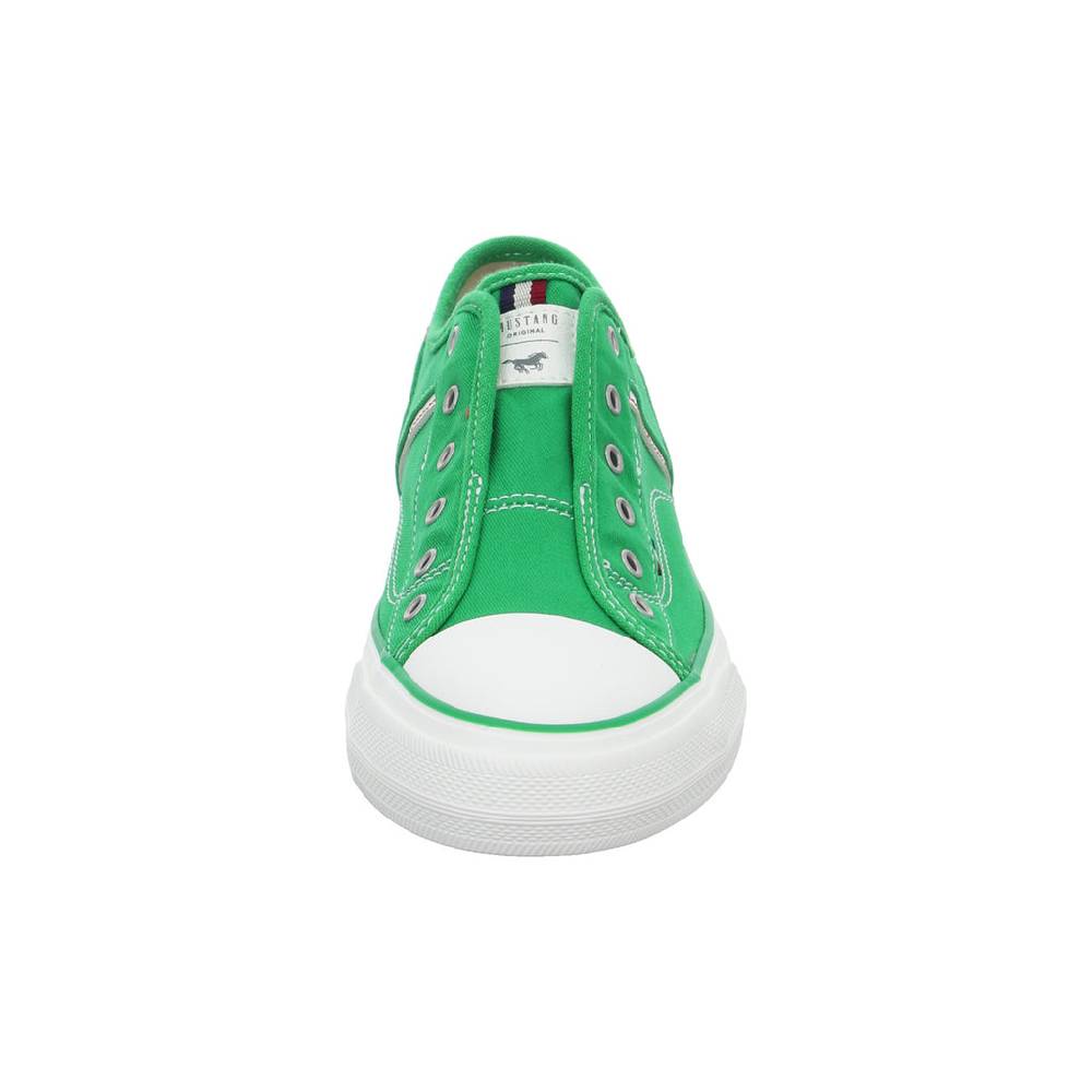 MUSTANG Leinen Slipper/Kletthalbschuh