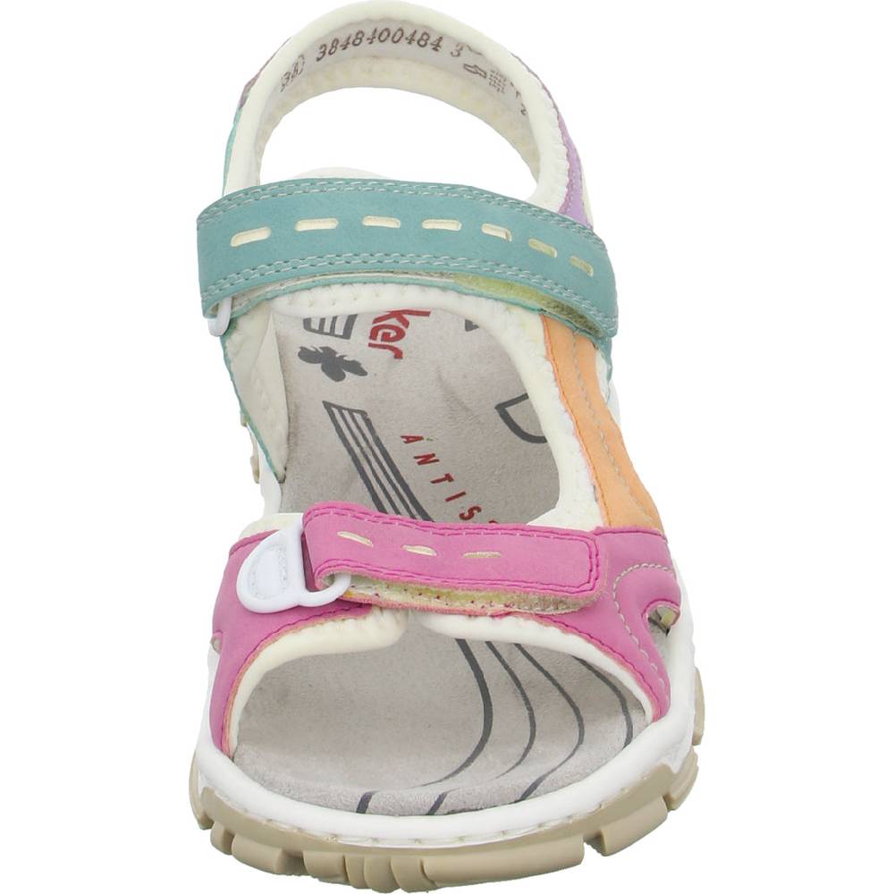 Rieker Sportliche Sandalette Bis 30mm Sohlenhöhe