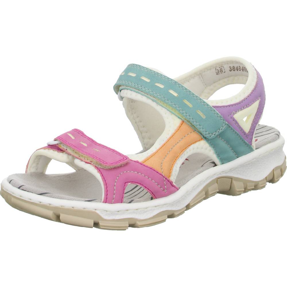 Rieker Sportliche Sandalette bis 30mm Sohlenhöhe