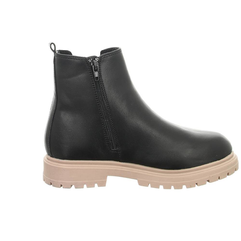 S.Oliver Schlupf-/Klettstiefelette Kaltfutter