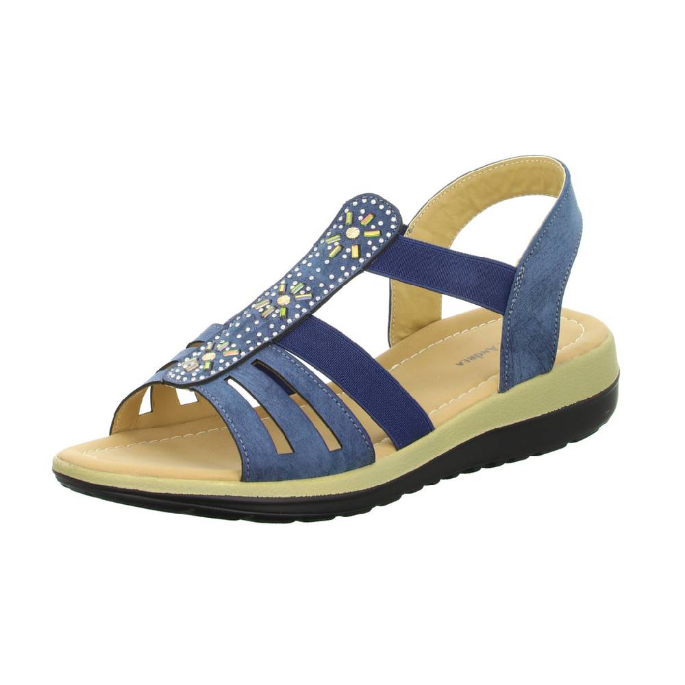 Donna Andrea Sandalette mit Mehrweite bis 30mm Sohlenhöhe