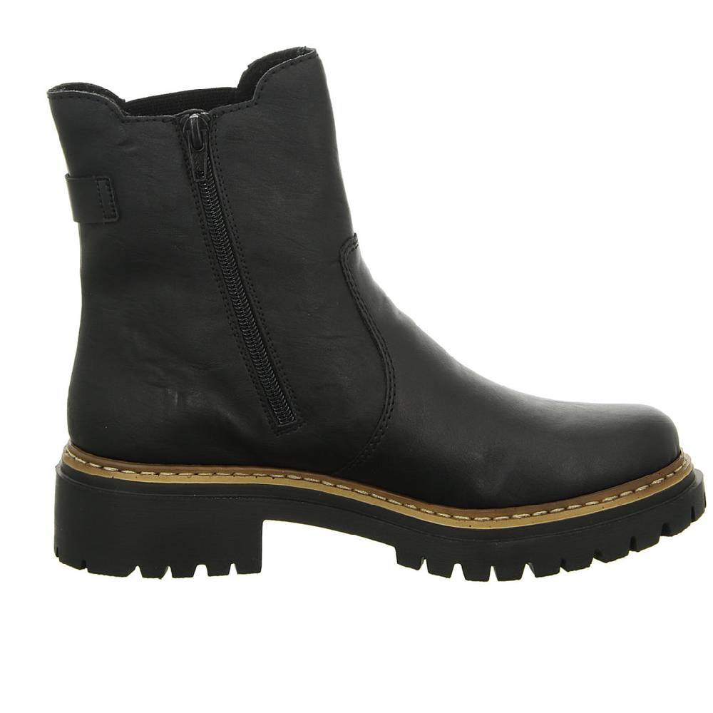 Rieker Schlupf-/Reißverschlußstiefelette Kaltfutter Bis 35mm Absatz (casual)