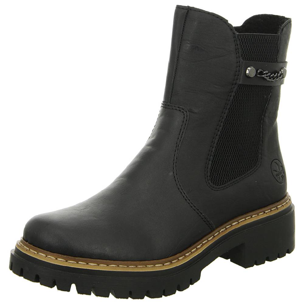 Rieker Schlupf-/Reißverschlußstiefelette Kaltfutter Bis 35mm Absatz (casual)