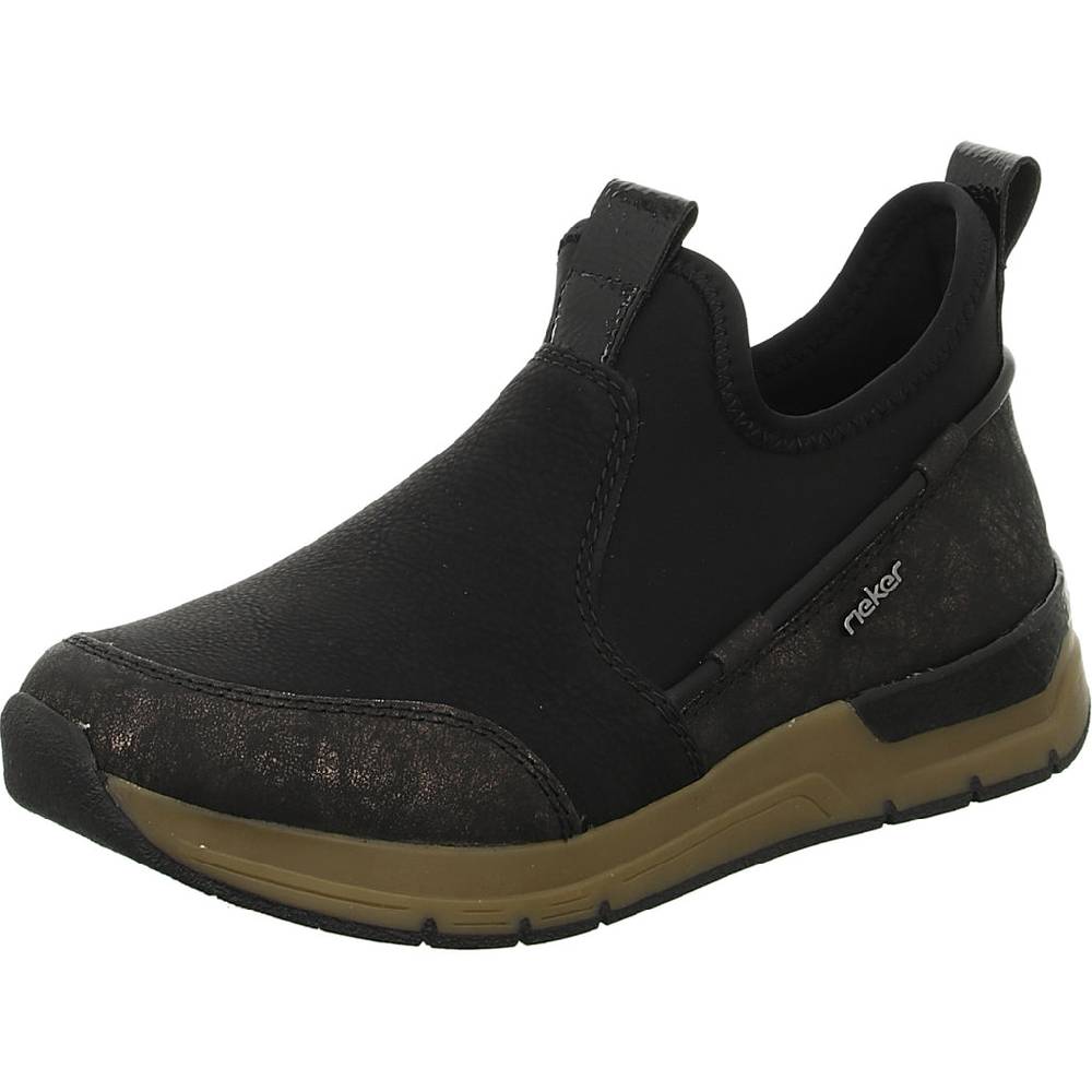 Rieker Schlupf-/Reißverschlußstiefelette Kaltfutter Bis 35mm Absatz (casual)