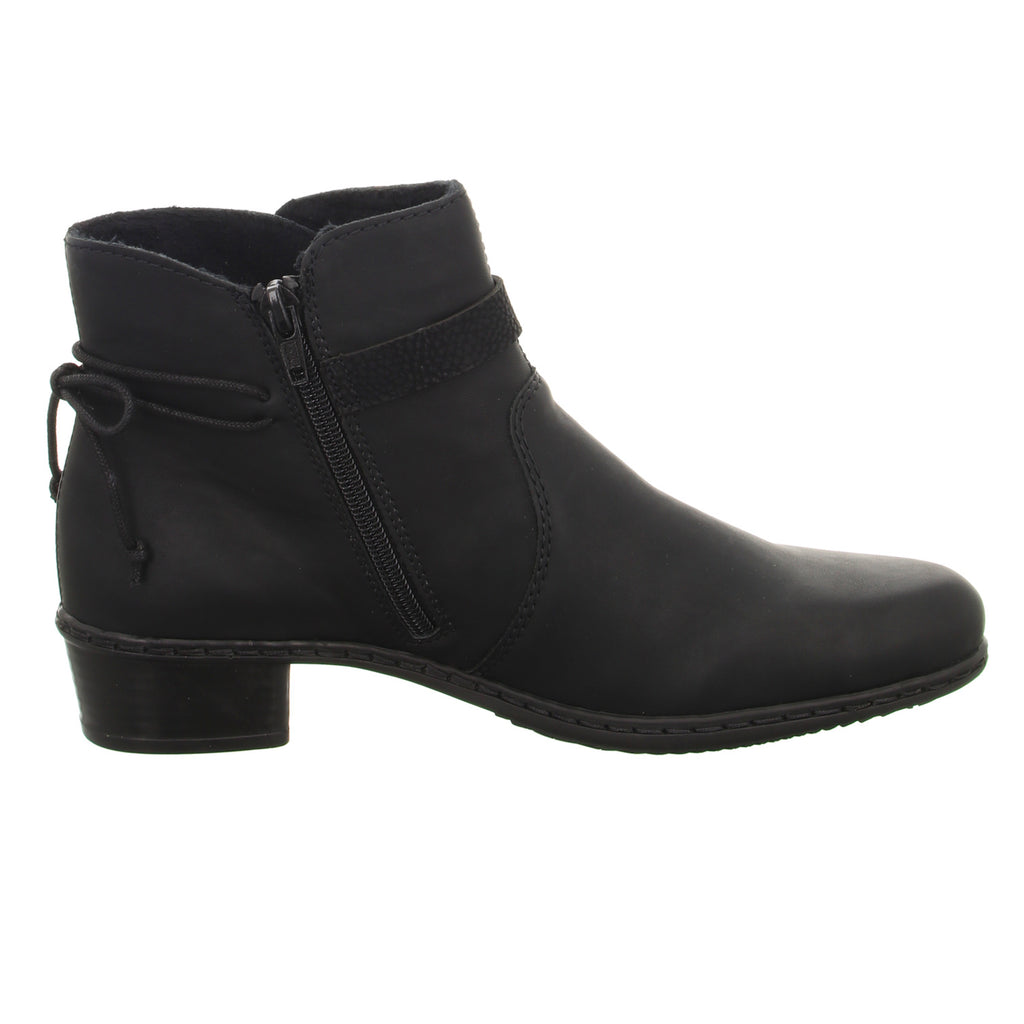 Rieker Schlupf-/Reißverschlußstiefelette Warmfutter Ab 35mm Absatz