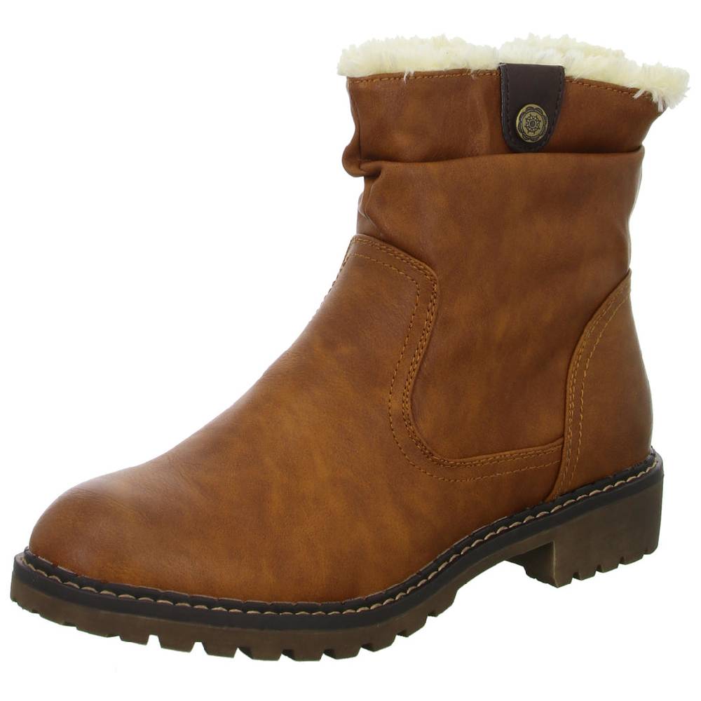 Alyssa Schlupf-/Reißverschlußstiefelette Warmfutter Bis 35mm Absatz (casual)