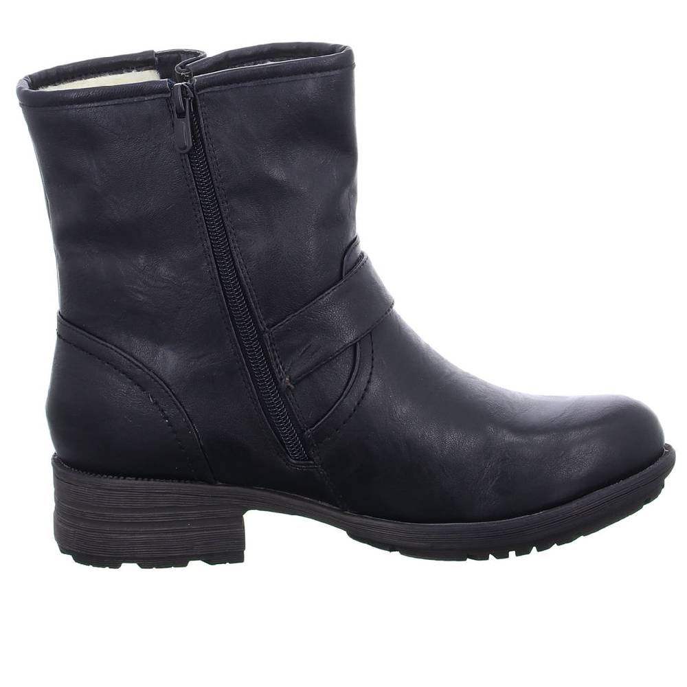 Alyssa Schlupf-/Reißverschlußstiefelette Warmfutter Bis 35mm Absatz (casual)