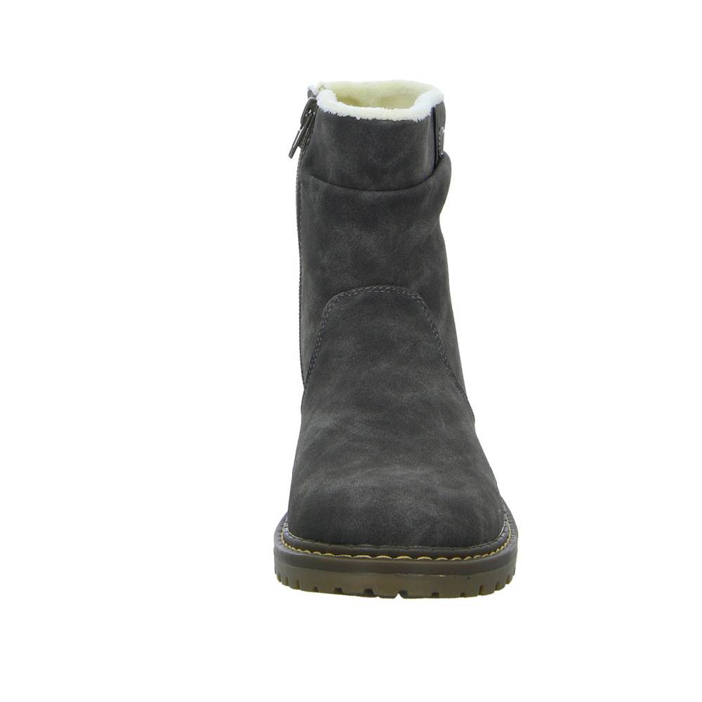 Alyssa Schlupf-/Reißverschlußstiefelette Warmfutter Bis 35mm Absatz (casual)