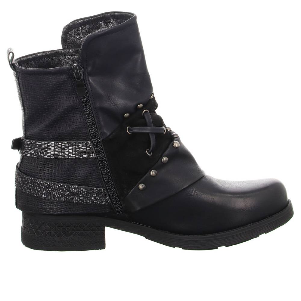 SDS Schlupf-/Reißverschlußstiefelette Warmfutter Bis 35mm Absatz (casual)