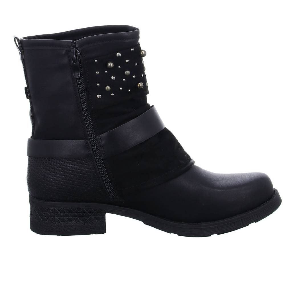 SDS Schlupf-/Reißverschlußstiefelette Warmfutter Bis 35mm Absatz (casual)