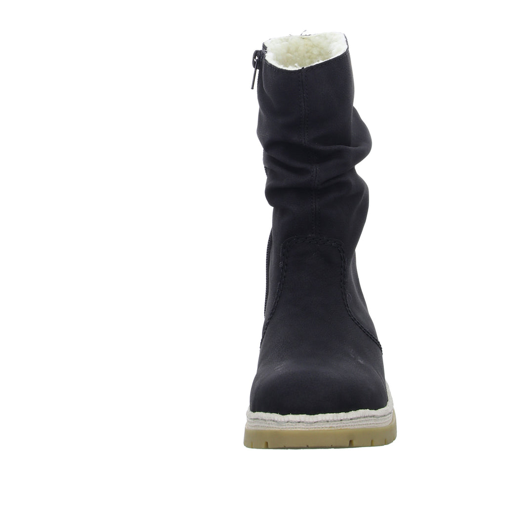 Rieker Schlupf-/Reißverschlußstiefelette Warmfutter Bis 35mm Absatz (casual)