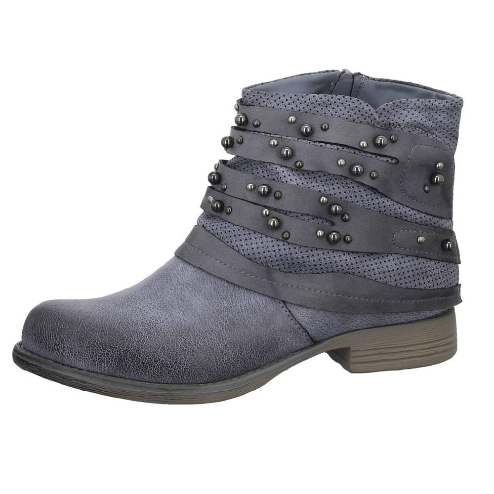 SDS Schlupf-/Reißverschlußstiefelette Warmfutter Bis 35mm Absatz (casual)