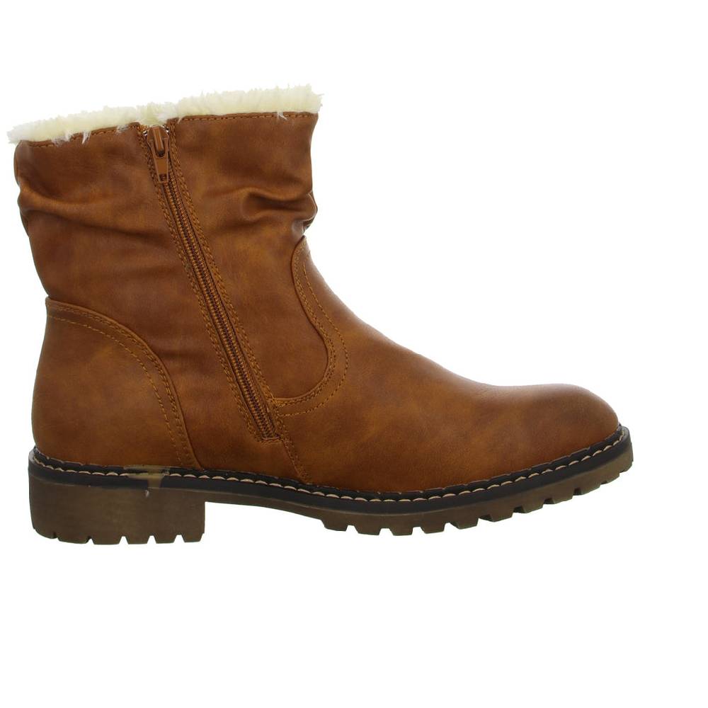 Alyssa Schlupf-/Reißverschlußstiefelette Warmfutter Bis 35mm Absatz (casual)