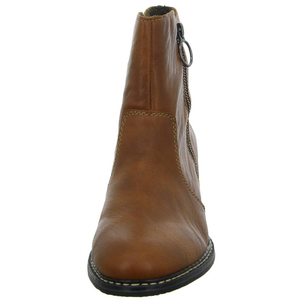Rieker Schlupf-/Reißverschlußstiefelette Warmfutter Bis 35mm Absatz (casual)