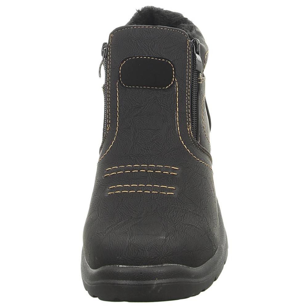 Paulo G. Schlupf/Reißverschlußstiefelette Warmfutter Freizeit (Casual)