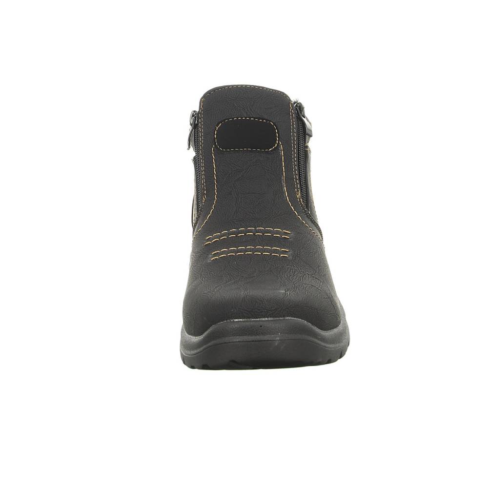 Paulo G. Schlupf/Reißverschlußstiefelette Warmfutter Freizeit (Casual)
