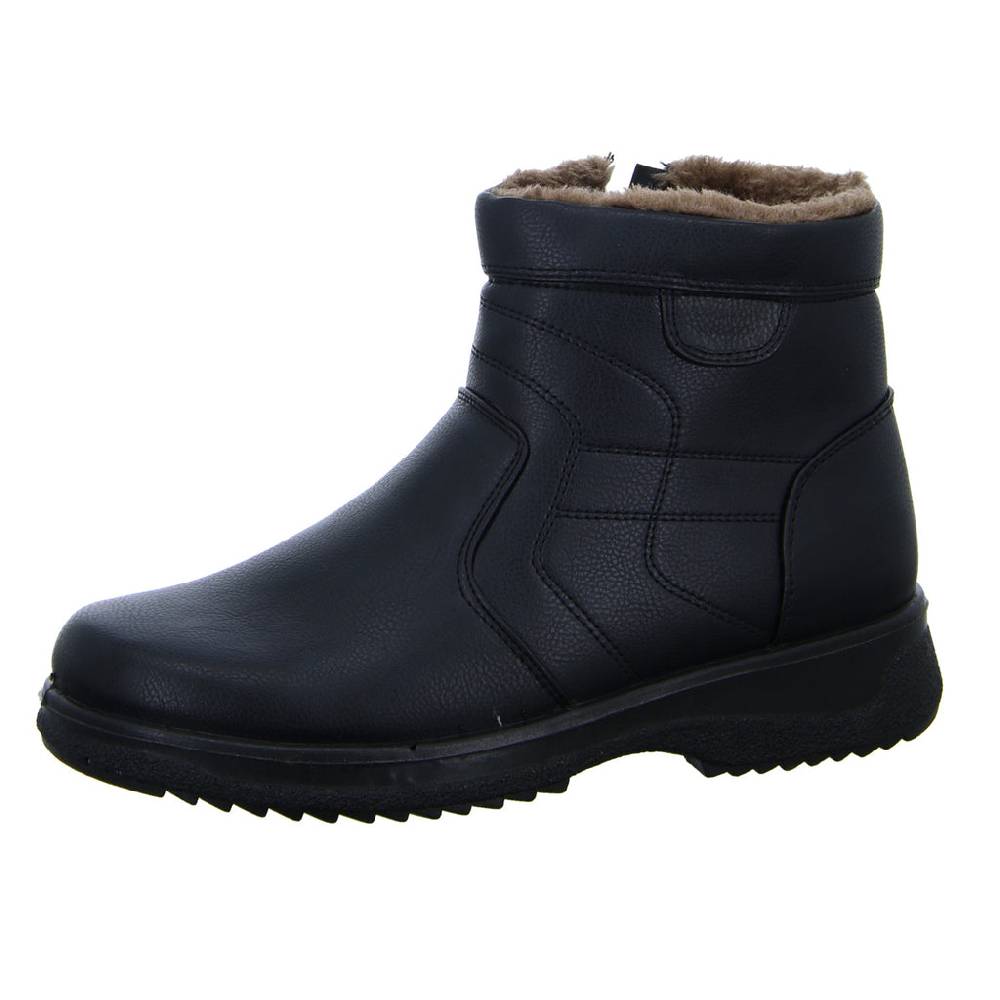 Paulo G. Schlupf/Reißverschlußstiefelette Warmfutter Freizeit (Casual)