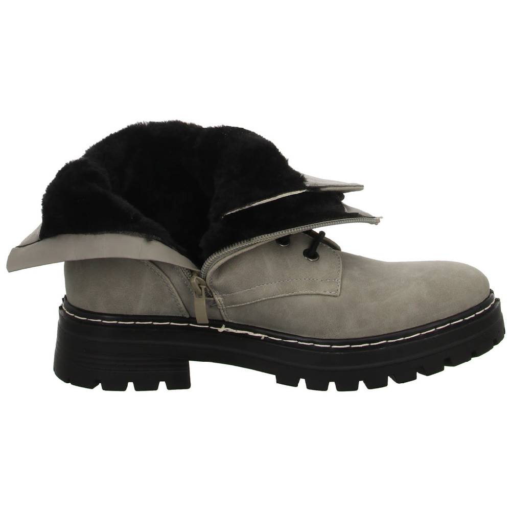 Living UPDATED Schnürstiefelette Warmfutter Bis 35mm Absatz (casual)