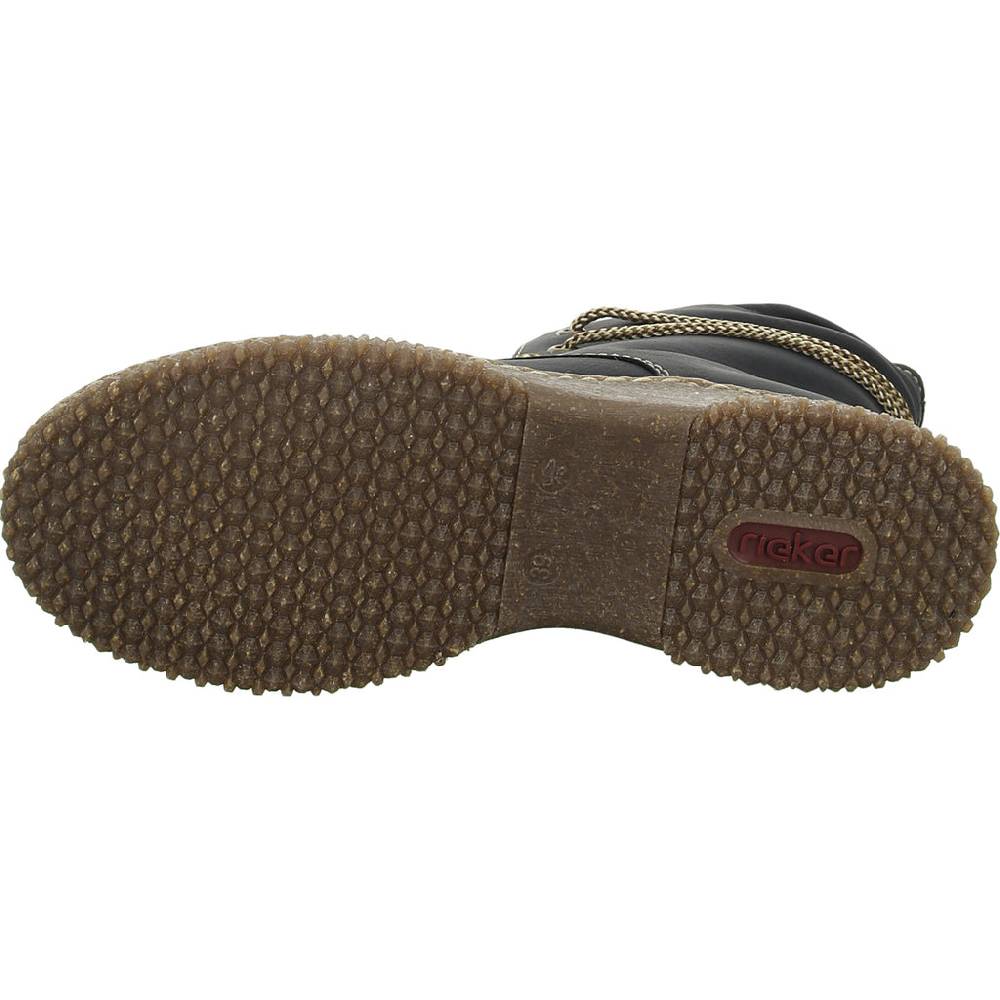 Rieker Schnürstiefelette Warmfutter Bis 35mm Absatz (casual)