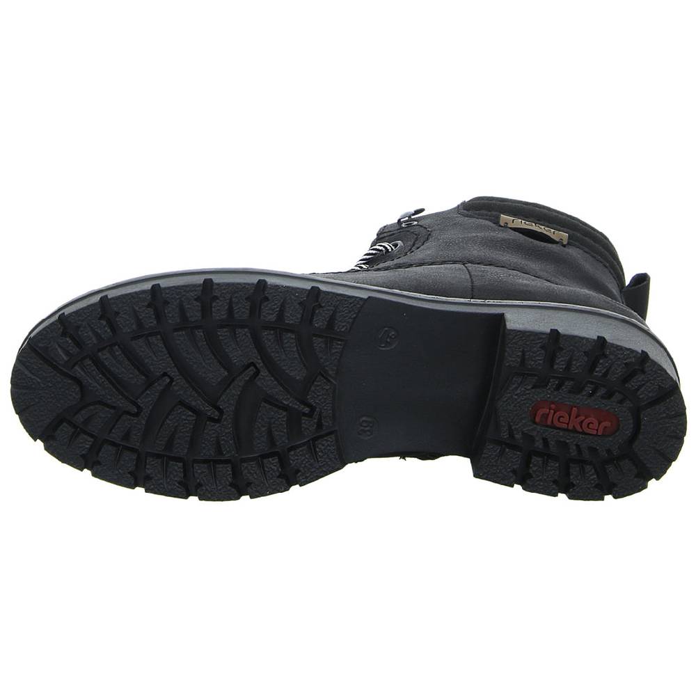 Rieker Schnürstiefelette Warmfutter Bis 35mm Absatz (casual)