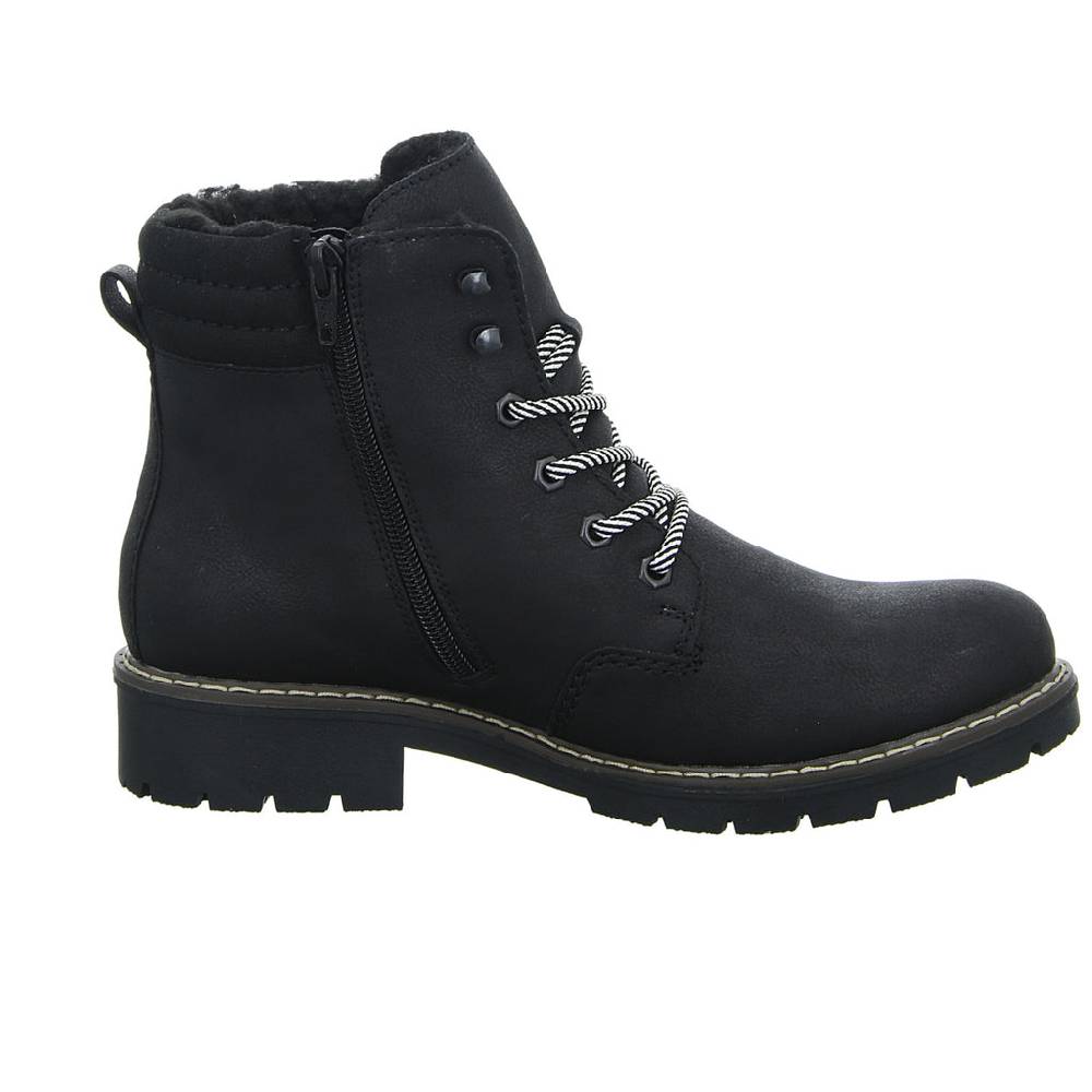 Rieker Schnürstiefelette Warmfutter Bis 35mm Absatz (casual)